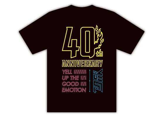 湯毛40thTシャツ